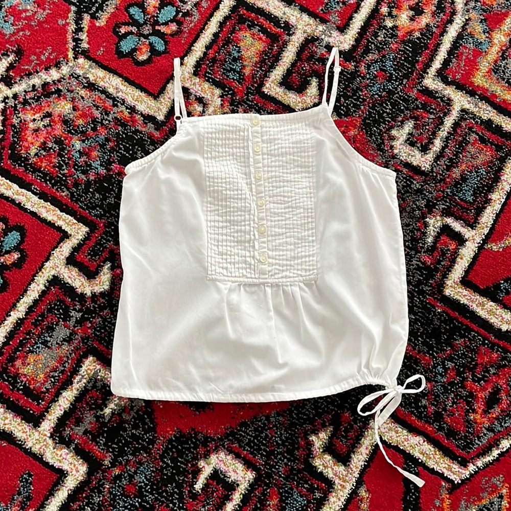 White summer top
